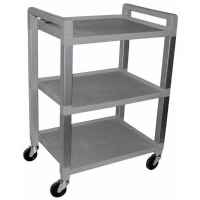 3 Shelf Poly Utility Carts by Ideal Products | Made in the USA!